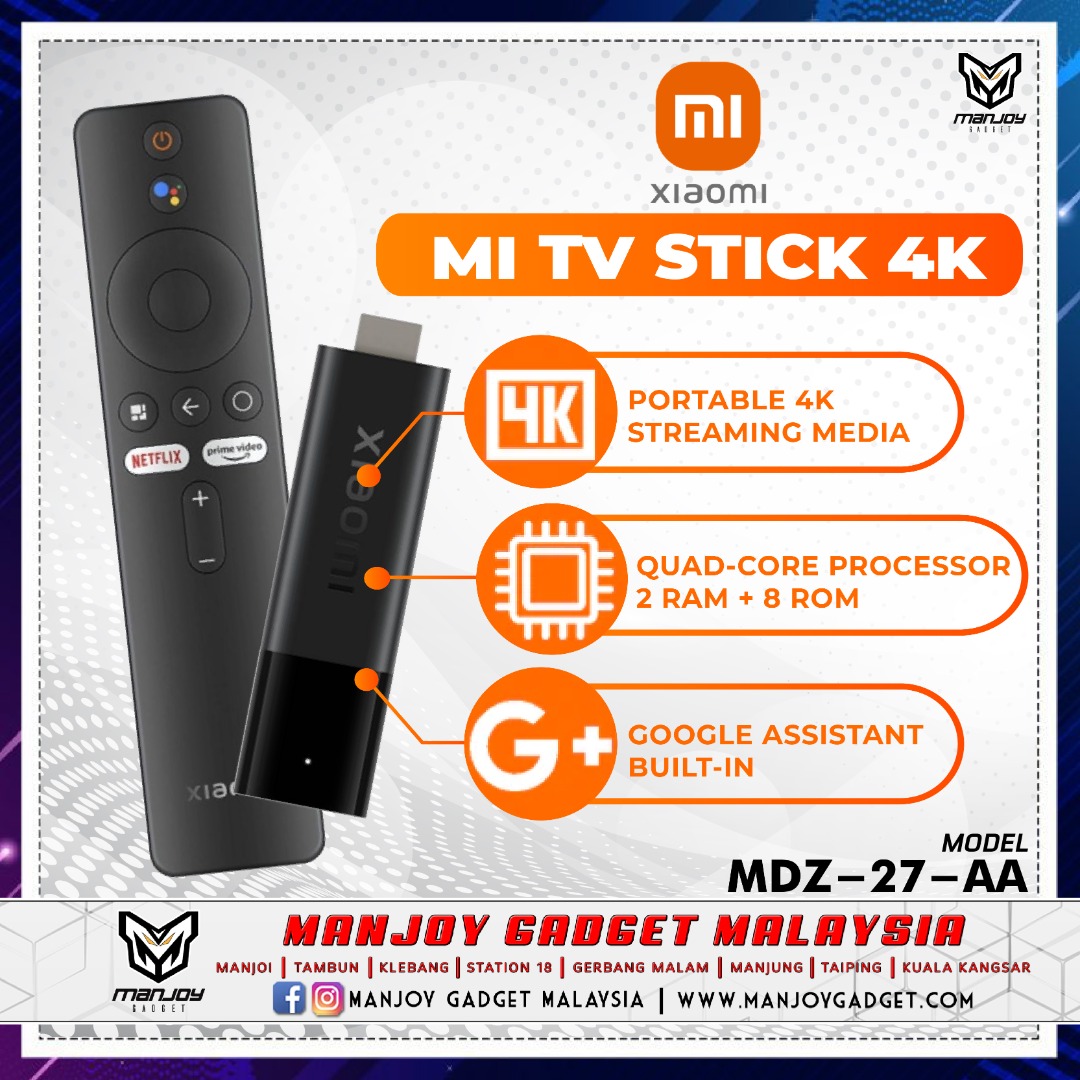 Android Mi TV Stick 4K – Manjoy Gadget